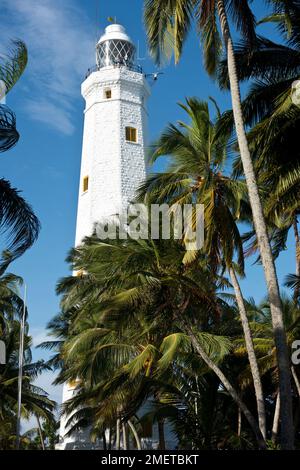 Dondra, Light House, province du Sud, Sri Lanka Banque D'Images