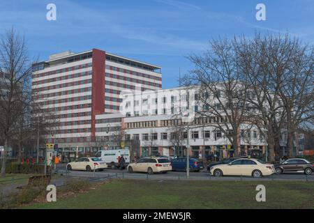 Deutschlandhaus, Europahaus, Stresemannstrasse, Kreuzberg, Berlin, Deutschland Banque D'Images