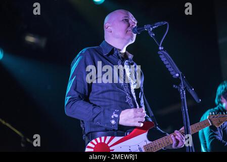 Smashing Pumpkins en direct de Webster Hall à New York Banque D'Images