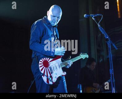 Smashing Pumpkins en direct de Webster Hall à New York Banque D'Images