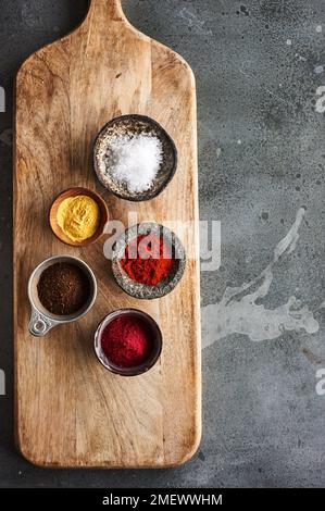 L'ajout de saveurs de chocolat Banque D'Images