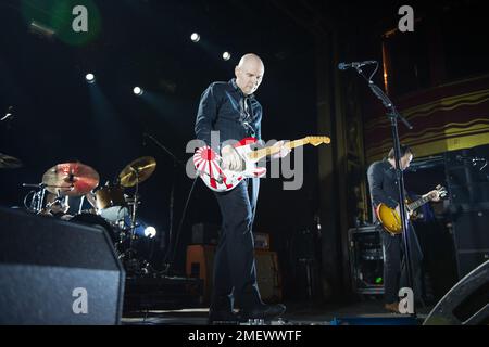 Smashing Pumpkins en direct de Webster Hall à New York Banque D'Images