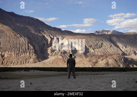 Ladakh, Inde - 21 août 2022 : Paysage étonnant du Ladakh dans l'Himalaya. Banque D'Images