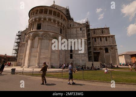 cathédrale de la place des miracles à Pise Banque D'Images