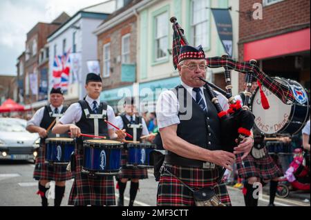 Carnaval de Wallingford 2012 Banque D'Images