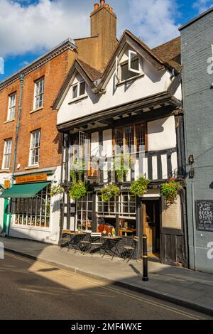 The King Charles House, New Street, Worcester Banque D'Images