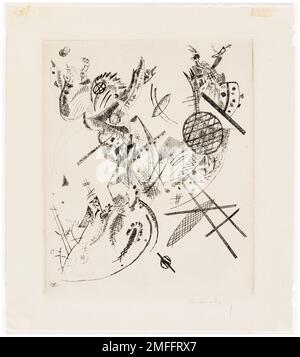 Wassily Kandinsky, Kleine Welten XII (petits mondes XII), dessin abstrait, 1922 Banque D'Images