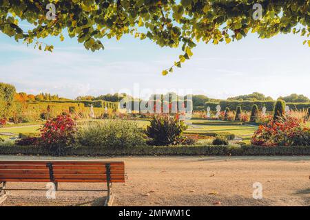 Les Jardins de Herrenhausen Herrenhausen Palace situé à Hanovre, Allemagne Banque D'Images