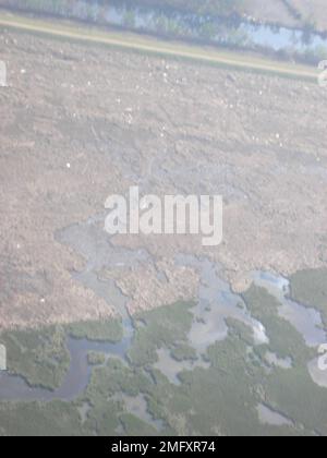 Pollution - ESU St. Louis Response - Sundown - 26-HK-249-9. Ouragan Katrina Banque D'Images