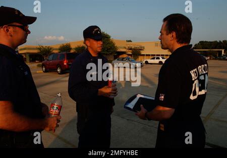 Centre de coordination du renseignement - divers - 26-HK-151-9. Ouragan Katrina Banque D'Images