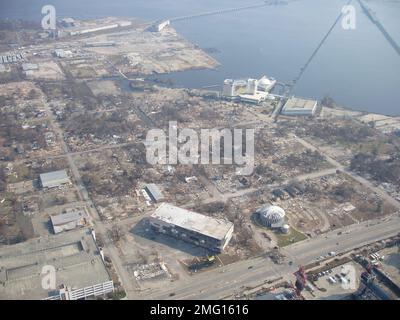 Séquelles - divers - 26-HK-48-147. WI816D À 1. Ouragan Katrina Banque D'Images