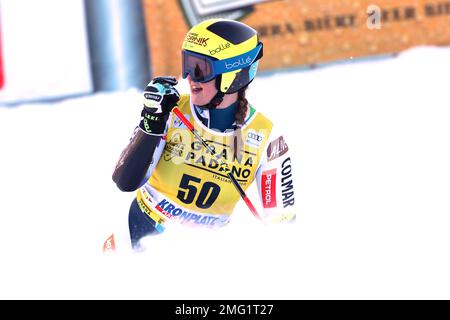 Kronplatz, Tyrol du Sud, Italie. 25th janvier 2023. 2023 Audi FIS ski World Cup, Kronplatz; Neja Dvornik (SLO) Credit: Action plus Sports/Alay Live News Banque D'Images