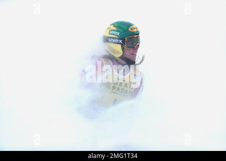 Kronplatz, Tyrol du Sud, Italie. 25th janvier 2023. 2023 Audi FIS ski World Cup, Kronplatz; Katharina Liensberger (AUT) Credit: Action plus Sports/Alamy Live News Banque D'Images