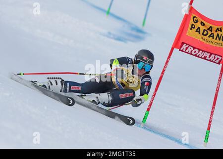 Kronplatz, Tyrol du Sud, Italie. 25th janvier 2023. 2023 Audi FIS ski World Cup, Kronplatz; Sara Hector (SWE) Credit: Action plus Sports/Alay Live News Banque D'Images