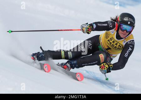 Kronplatz, Tyrol du Sud, Italie. 25th janvier 2023. 2023 Audi FIS ski World Cup, Kronplatz; Federica Brignone (ITA) Credit: Action plus Sports/Alamy Live News Banque D'Images