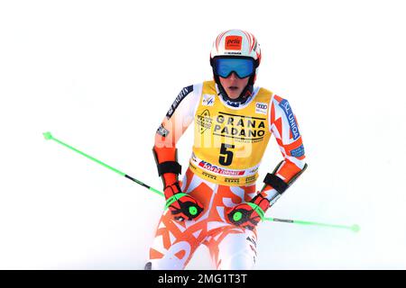 Kronplatz, Tyrol du Sud, Italie. 25th janvier 2023. 2023 Audi FIS ski World Cup, Kronplatz; Petra Vlhova (SVK) Credit: Action plus Sports/Alay Live News Banque D'Images