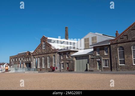 The No.1 Smithery, chantier naval historique Chatham, Kent, Royaume-Uni. Banque D'Images