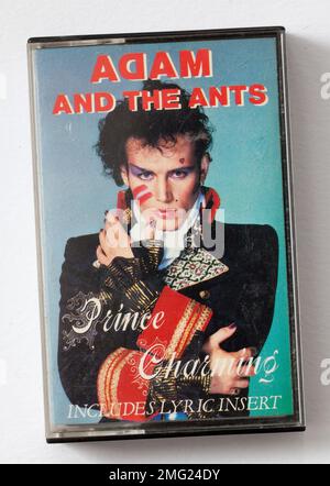 Adam et The Ants Prince Charming Music cassette Banque D'Images