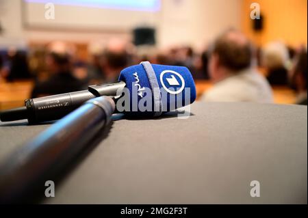 Themenbild, Symbolfoto, die öffentlich-rechtlichen Sender, wie ARD, ZDF, MDR, Deutschlandradio, Das Erste, Abo, ARD Brennpunkt, ARD-App, logo ARD, ARD Banque D'Images