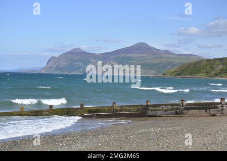 Plage de Porthdinllaen, péninsule de Llŷn, pays de Galles. Banque D'Images