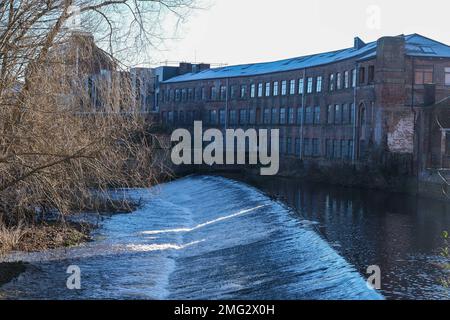 Vues sur l'île Kelham à Sheffield au fur et à mesure que de nouvelles ouvertures d'affaires et des terrains résidentiels sont construits Banque D'Images