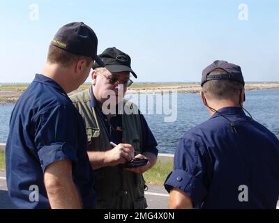 ESU incident Command Post la Nouvelle-Orléans - divers - 26-HK-308-115. Ouragan Katrina Banque D'Images
