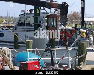 ESU incident Command Post la Nouvelle-Orléans - divers - 26-HK-309-103. Ouragan Katrina Banque D'Images