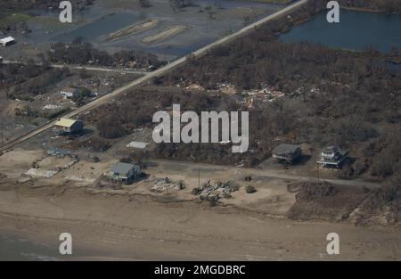 Sauvetage des dauphins - 26-HK-130-442. Ouragan Katrina Banque D'Images