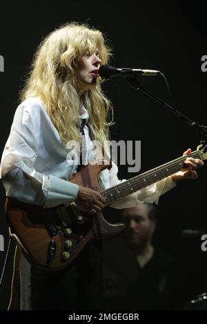 Madrid, Espagne. 25th janvier 2023. Christina Rosenvinge en concert au Teatro Circo Price lors du festival de musique Inverfest sur 25 janvier 2023 à Madrid, Espagne. (Photo par Oscar Gonzalez/NurPhoto) Credit: NurPhoto SRL/Alay Live News Banque D'Images