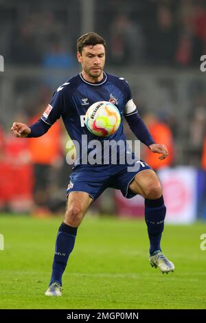 MUNICH, ALLEMAGNE - JANVIER 24: Match de Bundesliga entre le FC Bayern MŸnchen et 1. FC Kšln à l'Allianz Arena sur 24 janvier 2023 à Munich, Allemagne. Jonas Hector du 1.FC Koeln Fussball 1 . Bundesliga saison 2022 / 2023 © diebilderwelt / Alamy stock Banque D'Images