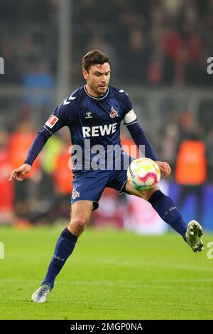 MUNICH, ALLEMAGNE - JANVIER 24: Match de Bundesliga entre le FC Bayern MŸnchen et 1. FC Kšln à l'Allianz Arena sur 24 janvier 2023 à Munich, Allemagne. Jonas Hector du 1.FC Koeln Fussball 1 . Bundesliga saison 2022 / 2023 © diebilderwelt / Alamy stock Banque D'Images