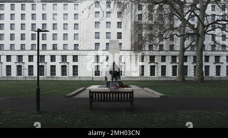 Bâtiment du ministère de la Défense Banque D'Images