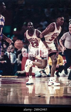 Michael Jordan, Chicago Bulls, 1993 Banque D'Images