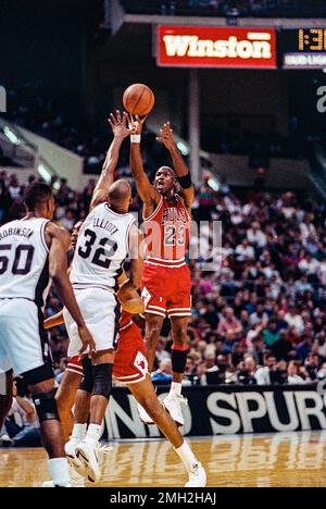 Michael Jordan, Chicago Bulls, 1993 Banque D'Images