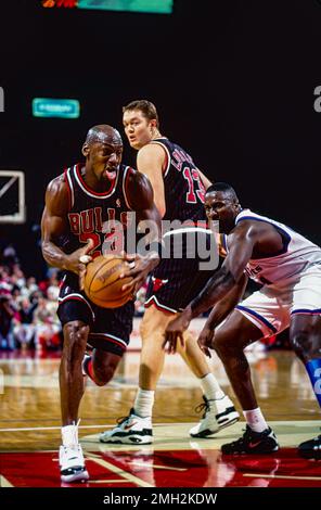 Michael Jordan, Chicago Bulls, 1996 Banque D'Images