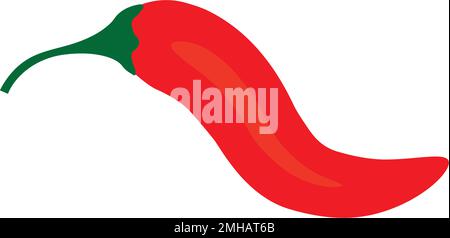 illustration avec logo chili Illustration de Vecteur