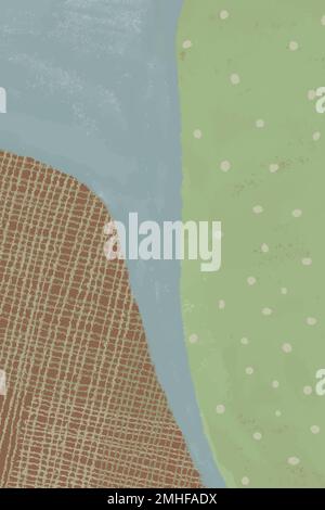 Vecteur d'arrière-plan abstrait paysage Illustration de Vecteur