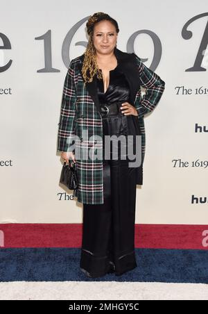 Los Angeles, États-Unis. 26th janvier 2023. Tracie Toms arrivant à la première de Hulu « le projet 1619 » à Los Angeles, qui s'est tenue au musée Academy of Motion Pictures à Los Angeles, en Californie, sur 26 janvier 2023. © Janet Gough / AFF-USA.COM Credit: AFF/Alamy Live News Banque D'Images