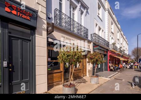 Kilburn local Area Shoot, Londres, Angleterre, Royaume-Uni Banque D'Images