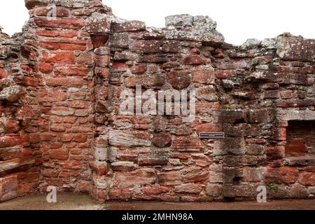 Le château d'Edzell, un château en ruines de 16th-siècle, un important bastion ruineux ancien et 1604 résidence fortifiée de la famille Lindsay, Écosse, Royaume-Uni Banque D'Images