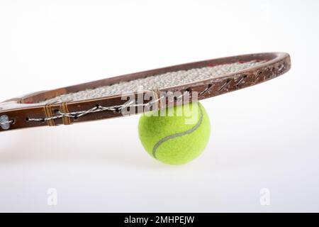 Ancienne Raquette De Tennis En Bois Des Années 1900 - Bon état, Royaume-Uni