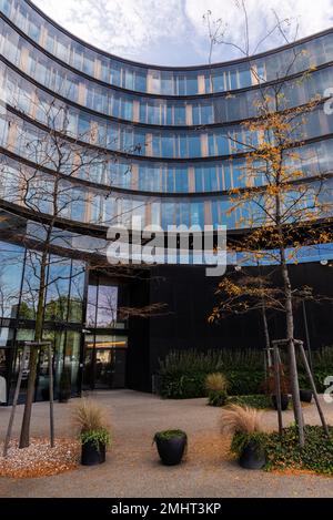 Vienne, Autriche - 16 octobre 2022: Siège de la Banque du Groupe Erste à quartier Belvedere, Vienne, Autriche Banque D'Images