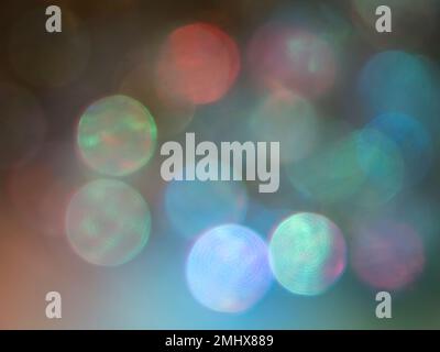 Arrière-plan de cercles abstraits et multicolores Banque D'Images
