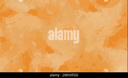 Fond d'aquarelle abstrait peint à la main, illustration vectorielle bleu ciel Illustration de Vecteur