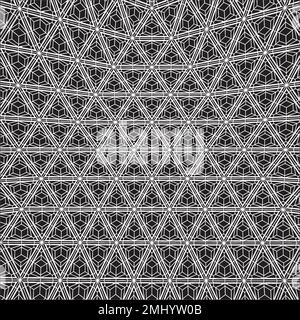 Résumé constructions fractales ornementales structure Vector Illustration de Vecteur