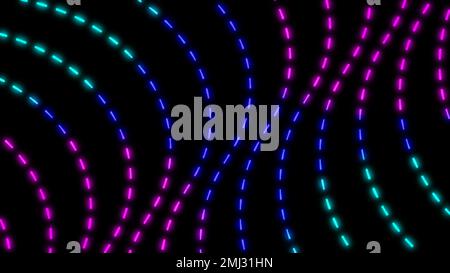 Ligne de maillage géométrique ondulée multicolore abstraite.demi-teintes d'arrière-plan clair. vert abstrait. Banque D'Images