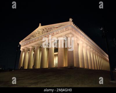Réplique du Parthénon grec à Nashville, Tennessee Banque D'Images