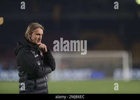 Via Del Mare stade, Lecce, Italie, 27 janvier 2023, Nicola (Salernitana) pendant les cours des États-Unis contre les États-Unis Salernitana - football italien série A Match Credit: Live Media Publishing Group/Alay Live News Banque D'Images