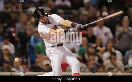 Boston Red Sox Raimel Tapia during a baseball game at Fenway Park, Monday,  May 15, 2023, in Boston. (AP Photo/Charles Krupa Stock Photo - Alamy