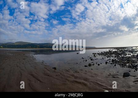 Barmouth Bay, Afon Mawddach, Barmouth, pays de Galles Banque D'Images